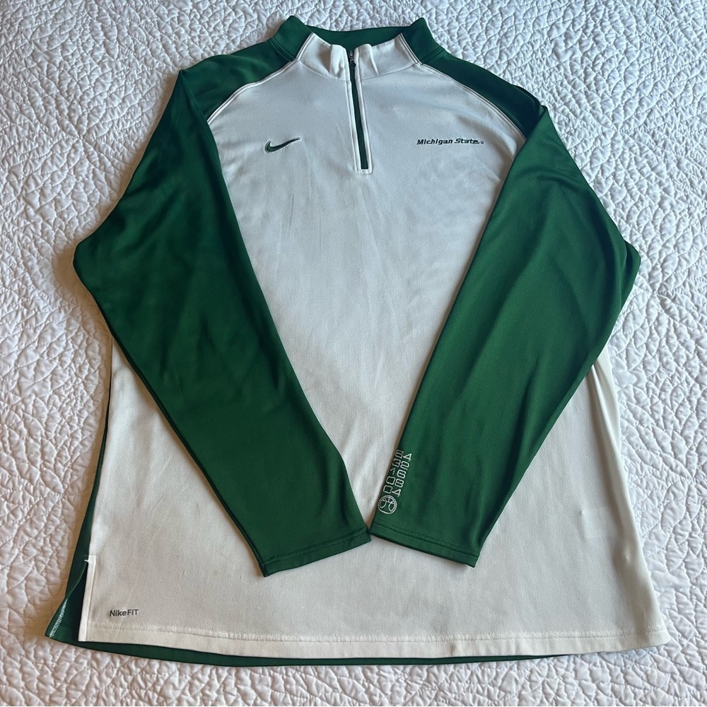 Nike Michigan State basketball quarter zip